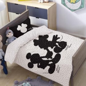 דגם מיקי ומיני נקודות – סט מעבר 100% כותנה