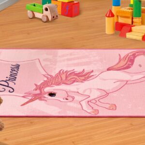 שטיח ילדים – דגם חד קרן Princess