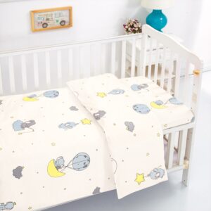 סטים למיטת תינוק בד 100% כותנה