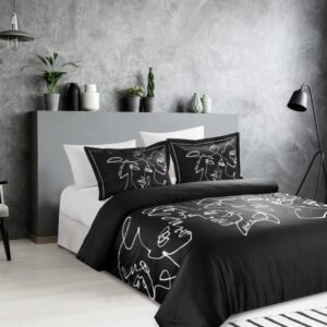 סט מצעים 1.80 מבד סאטן כותנה